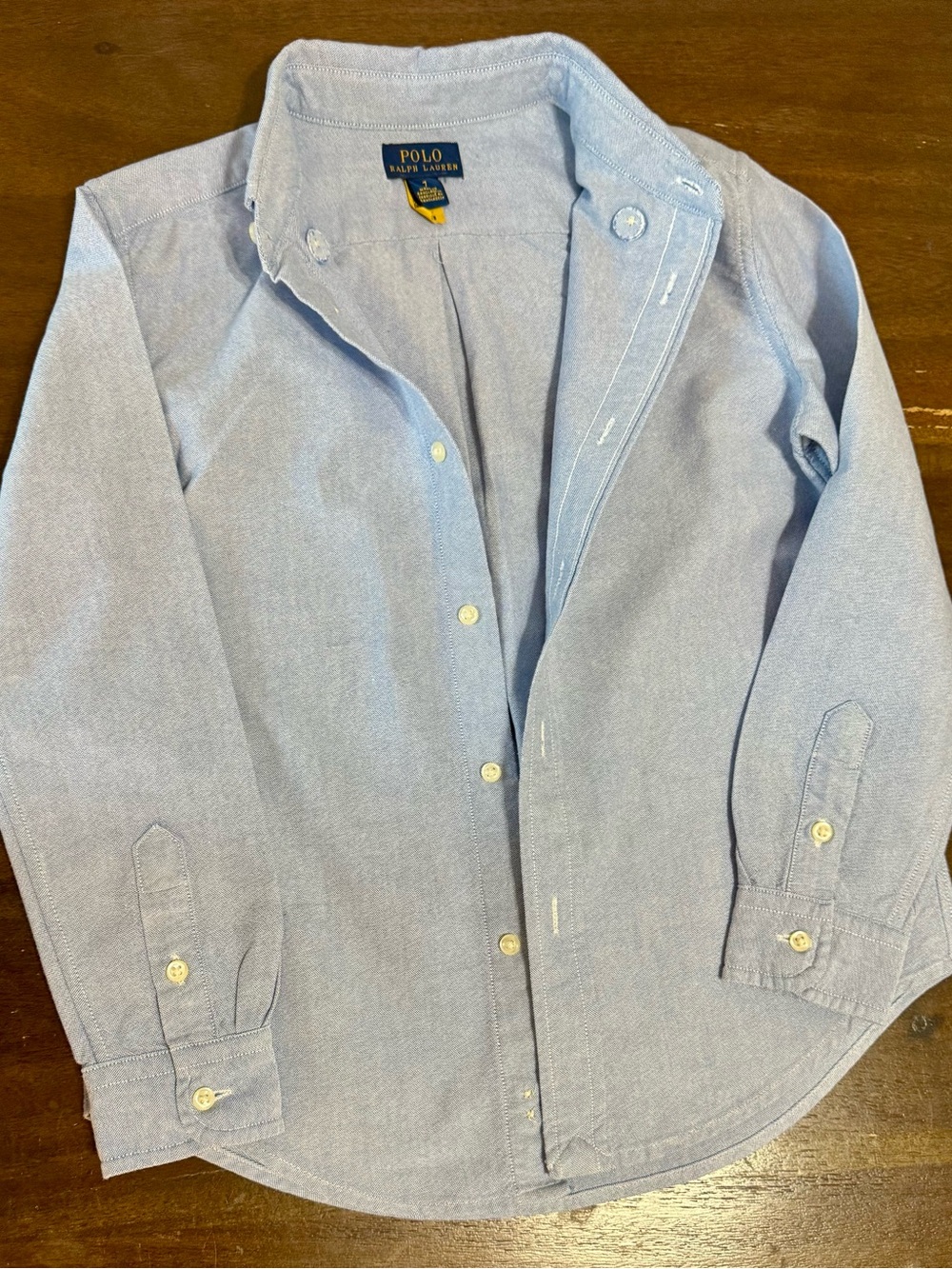 Polo by Ralph Lauren Light Blue Button-Down Oxford Shirt